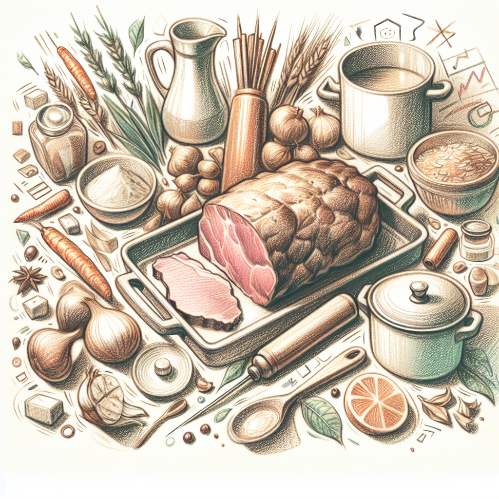 Pastelková ilustrace znázorňující téma: Recepty