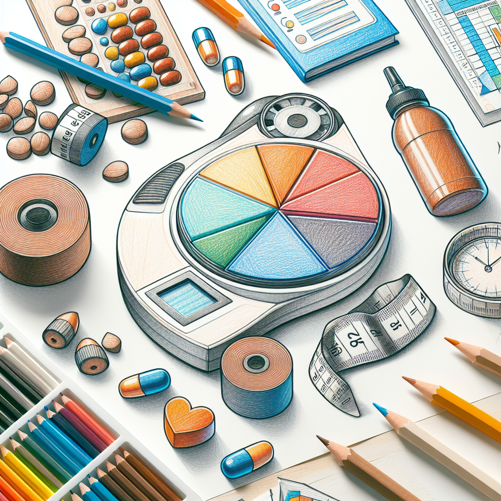 Pastelková ilustrace znázorňující téma: Cvičení a fitness