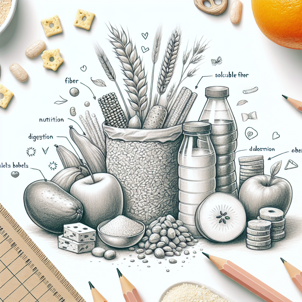 Pastelková ilustrace znázorňující téma: Výživa