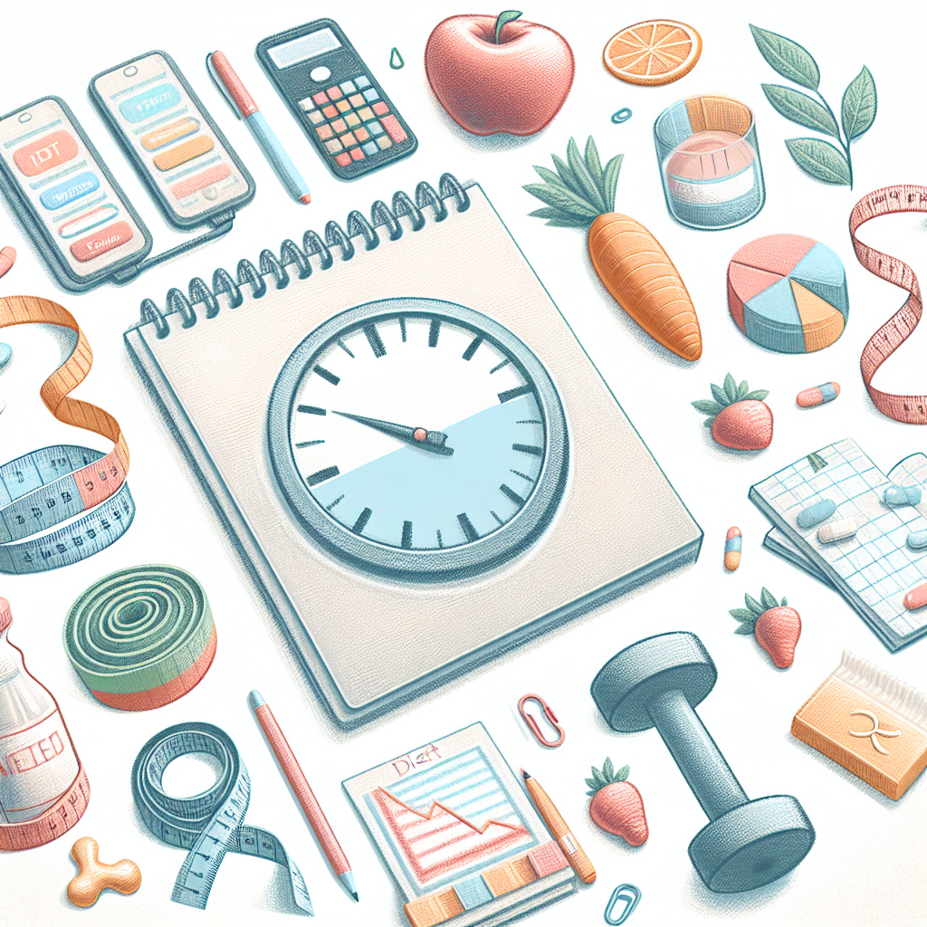 Pastelková ilustrace znázorňující téma: Hubnutí a zdraví