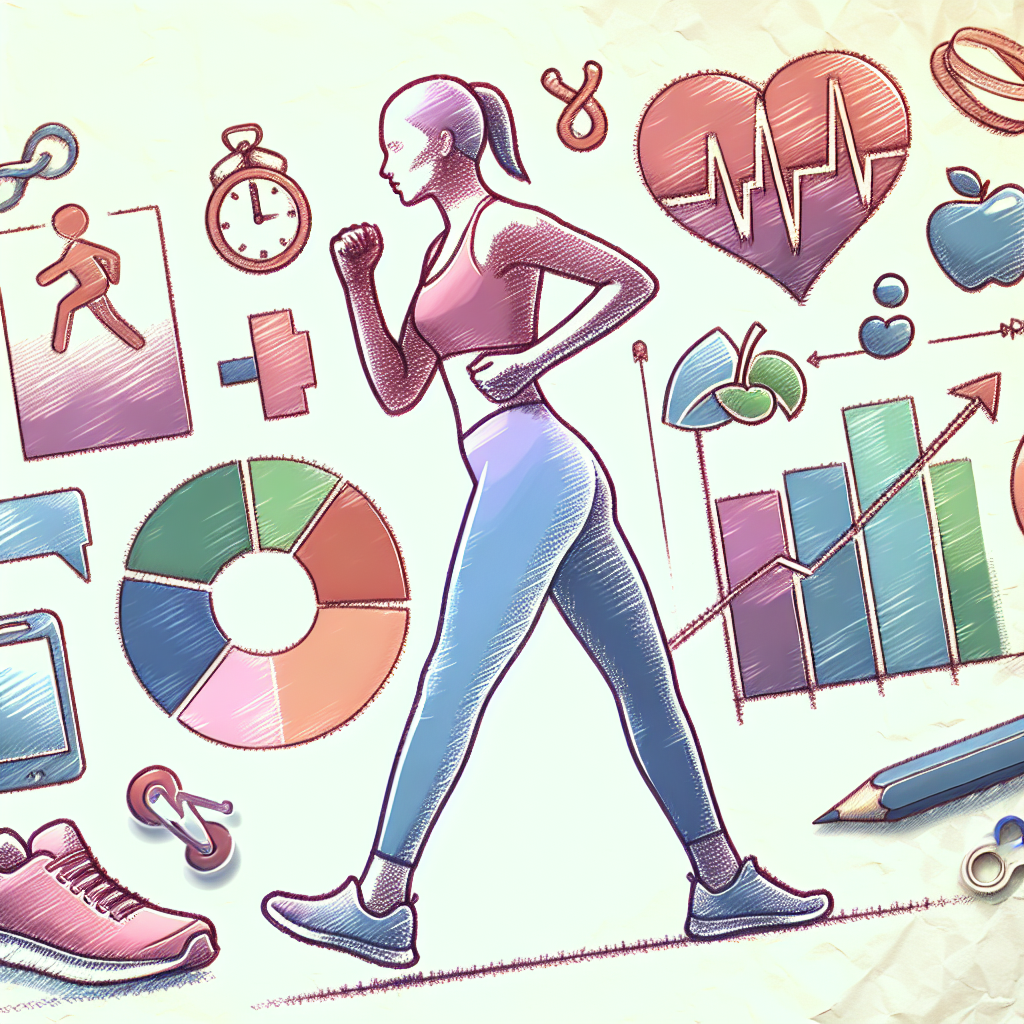 Pastelková ilustrace znázorňující téma: Pohyb a zdraví