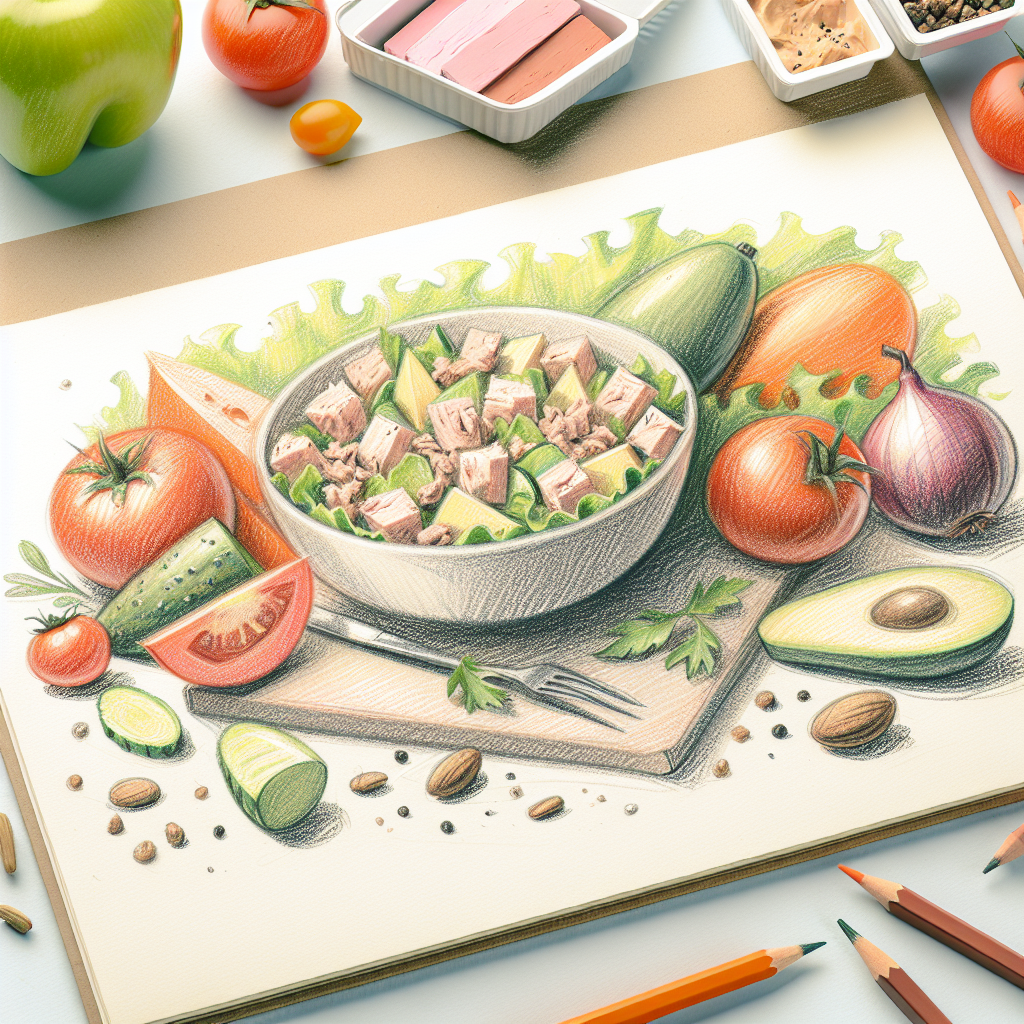 Pastelková ilustrace znázorňující téma: Recepty
