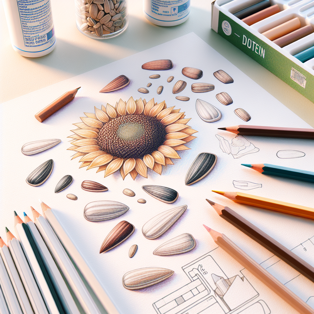 Pastelková ilustrace znázorňující téma: Výživa