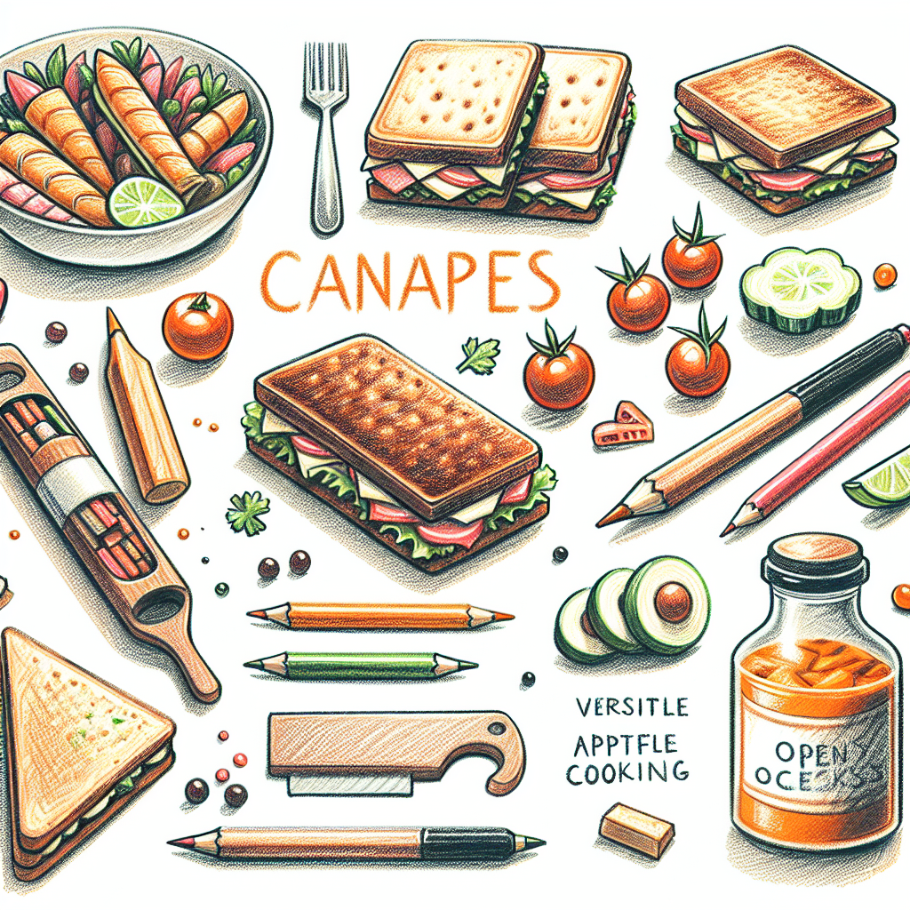 Pastelková ilustrace znázorňující téma: Recepty