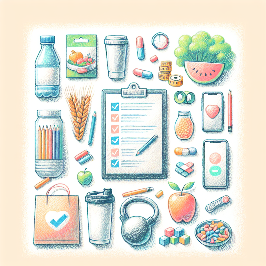 Pastelková ilustrace znázorňující téma: Cvičení