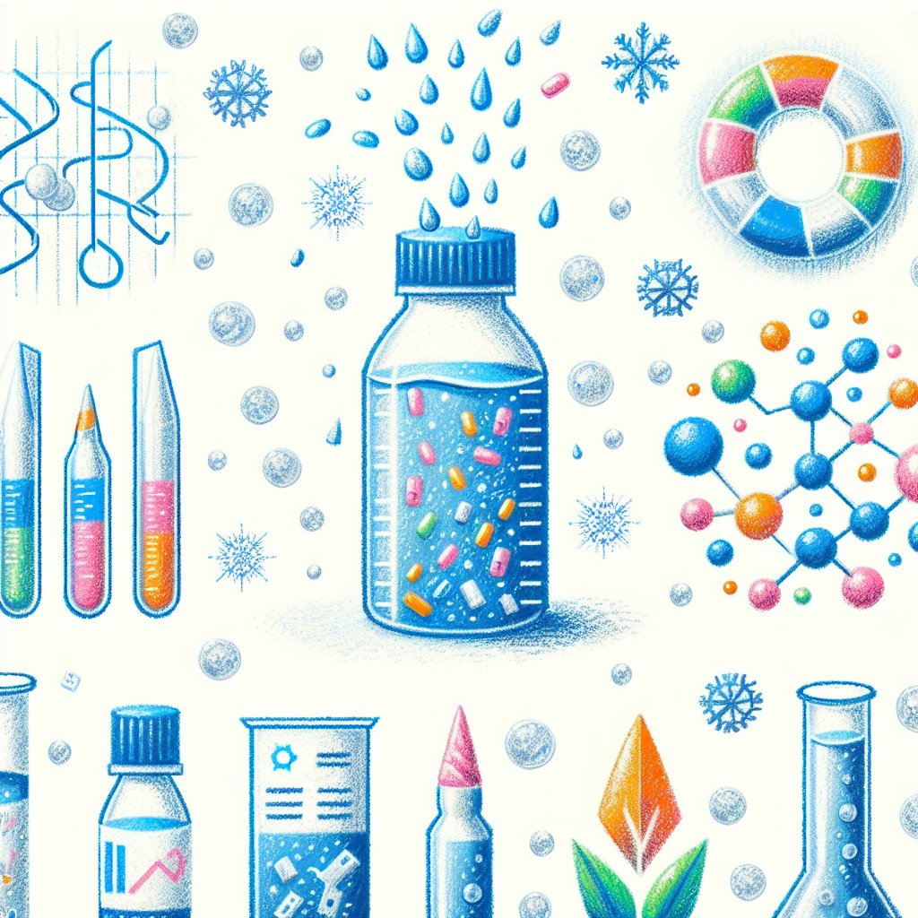 Pastelková ilustrace znázorňující téma: Zdraví a výživa