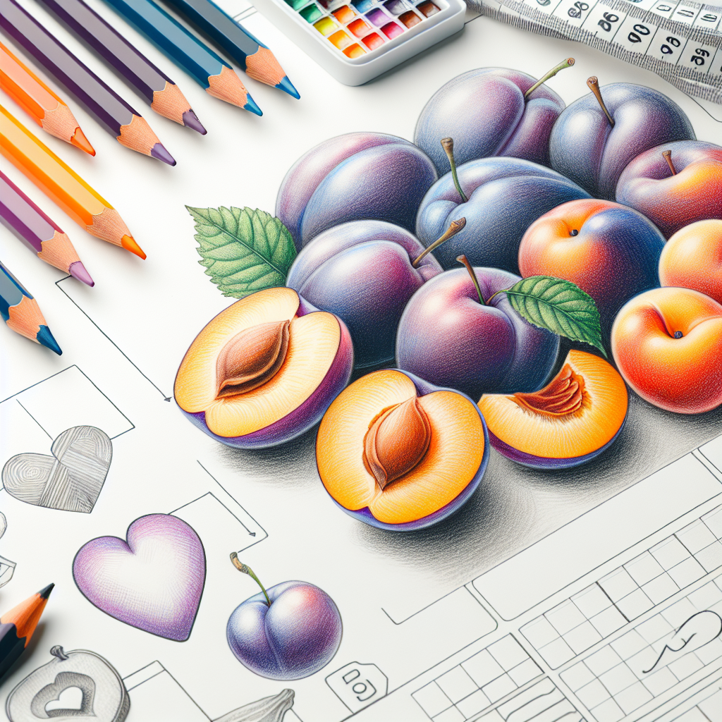 Pastelková ilustrace znázorňující téma: Zdravá strava