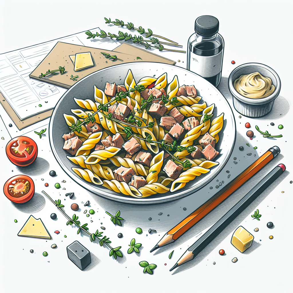 Pastelková ilustrace znázorňující téma: Recepty