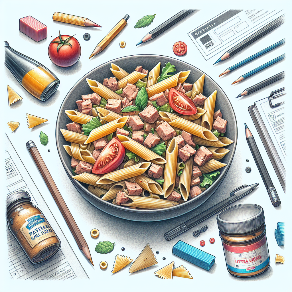 Pastelková ilustrace znázorňující téma: Recepty