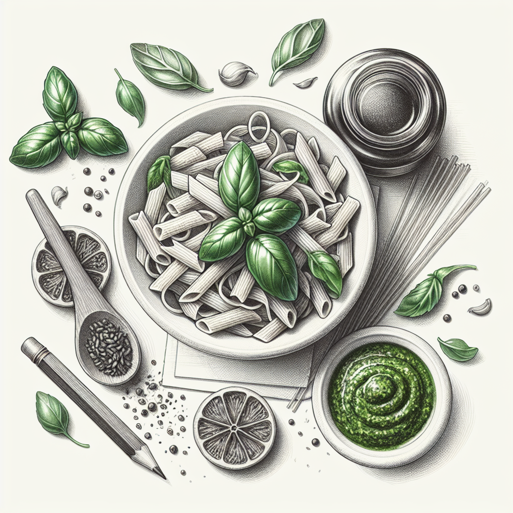 Pastelková ilustrace znázorňující téma: Kuchařské recepty