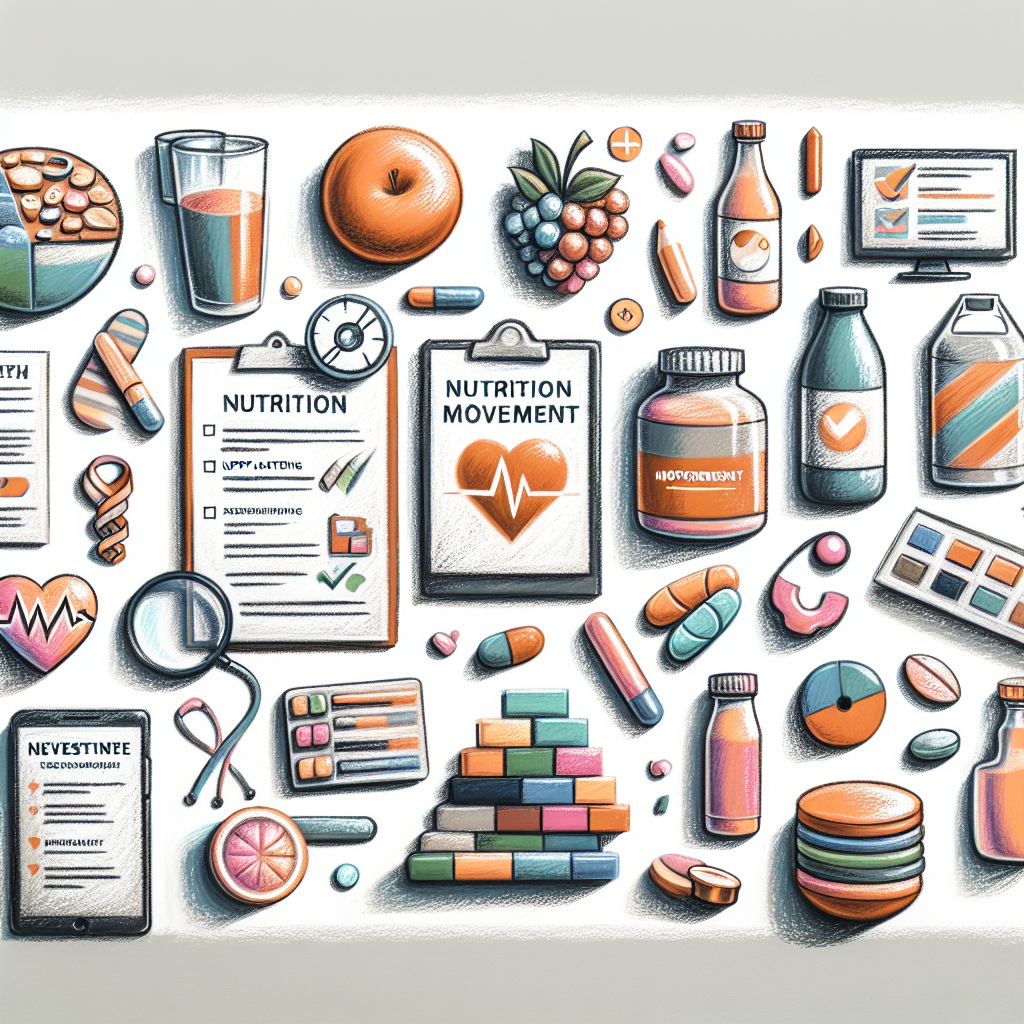 Pastelková ilustrace znázorňující téma: Zdraví
