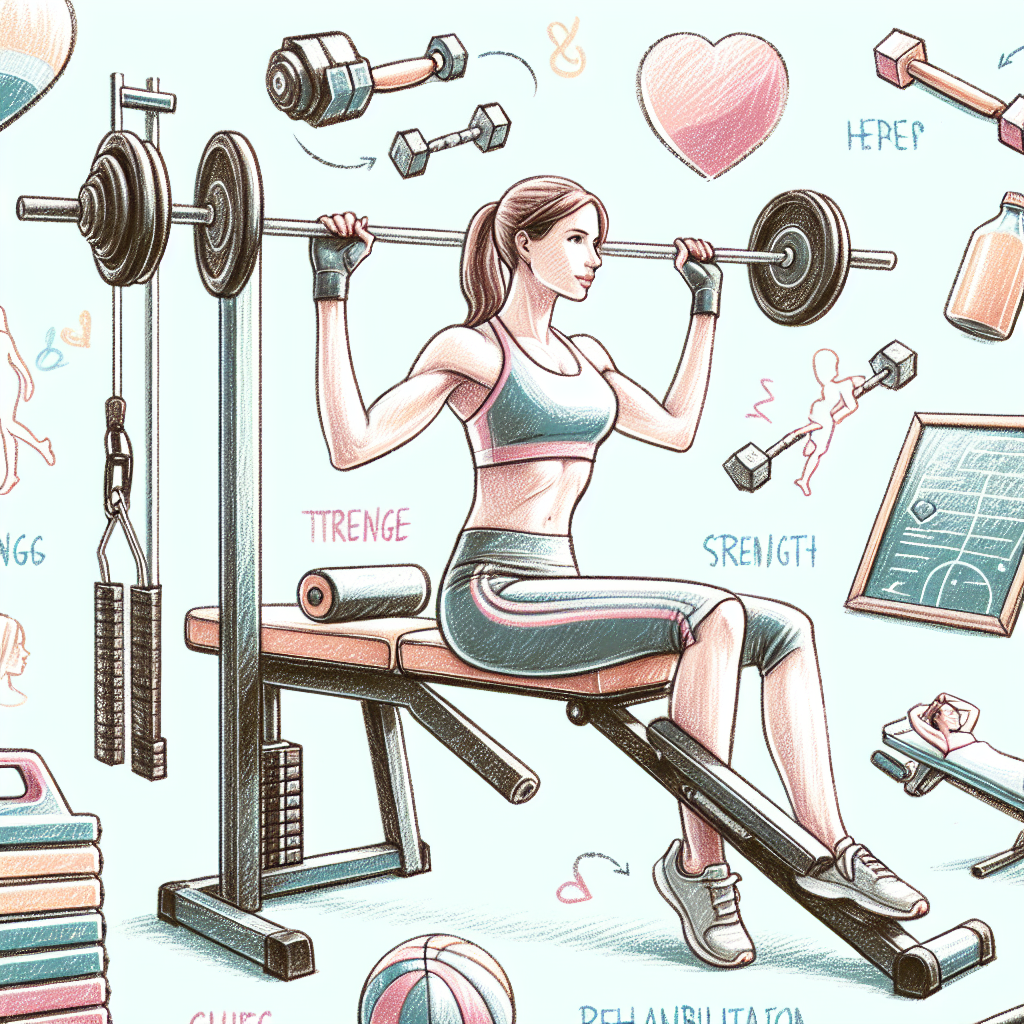 Pastelková ilustrace znázorňující téma: Fitness a cvičení