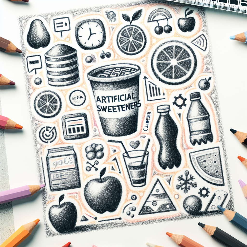 Pastelková ilustrace znázorňující téma: Zdraví a výživa
