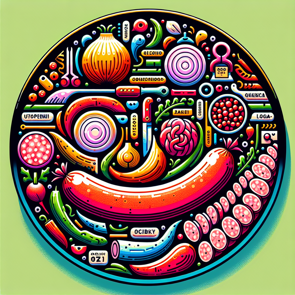 Ilustrace znázorňující téma: Jídlo a recepty