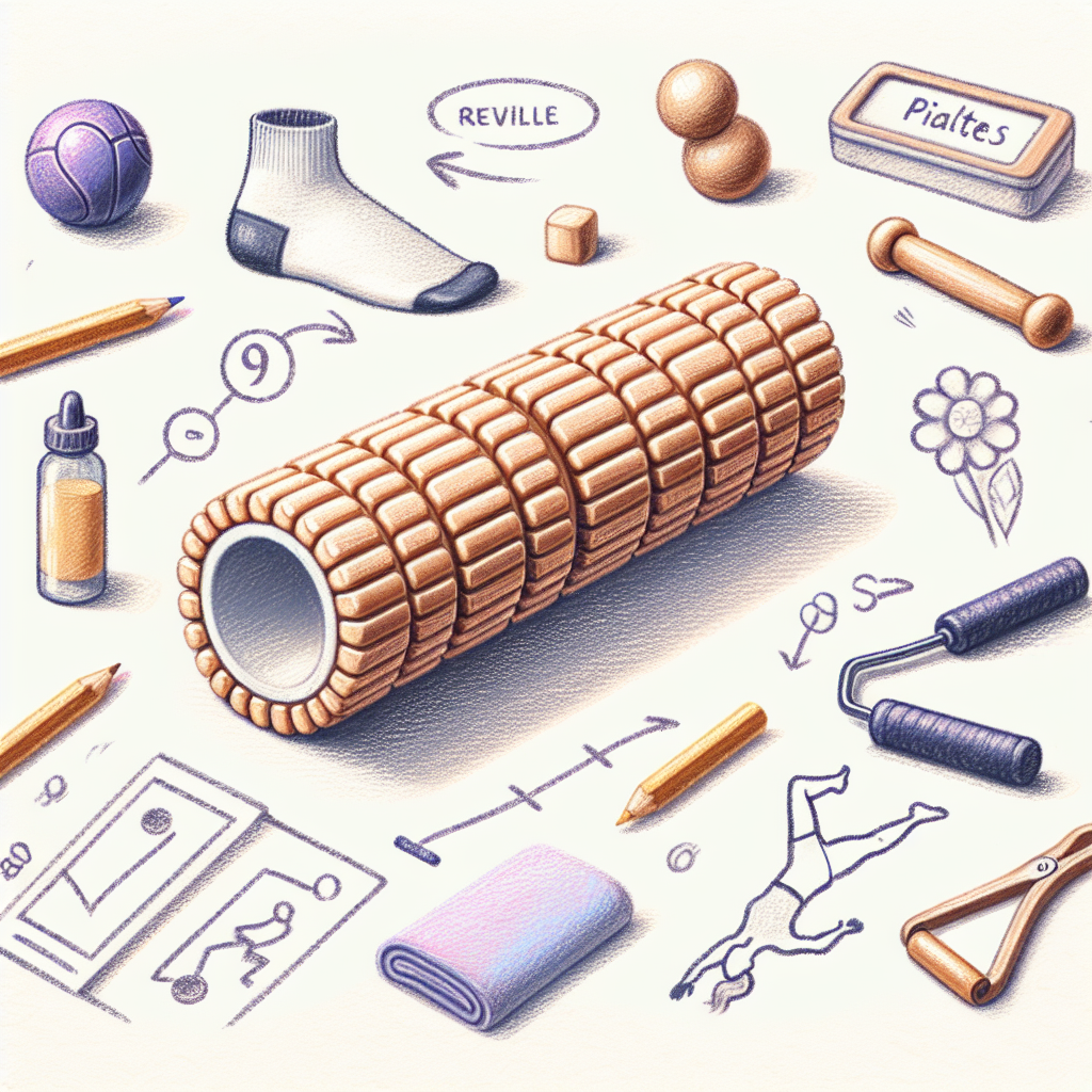 Pastelková ilustrace znázorňující téma: Cvičení
