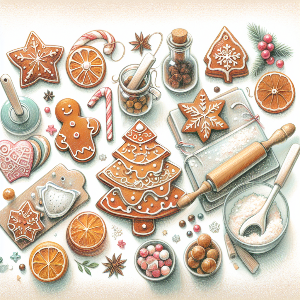 Pastelková ilustrace znázorňující téma: Recepty