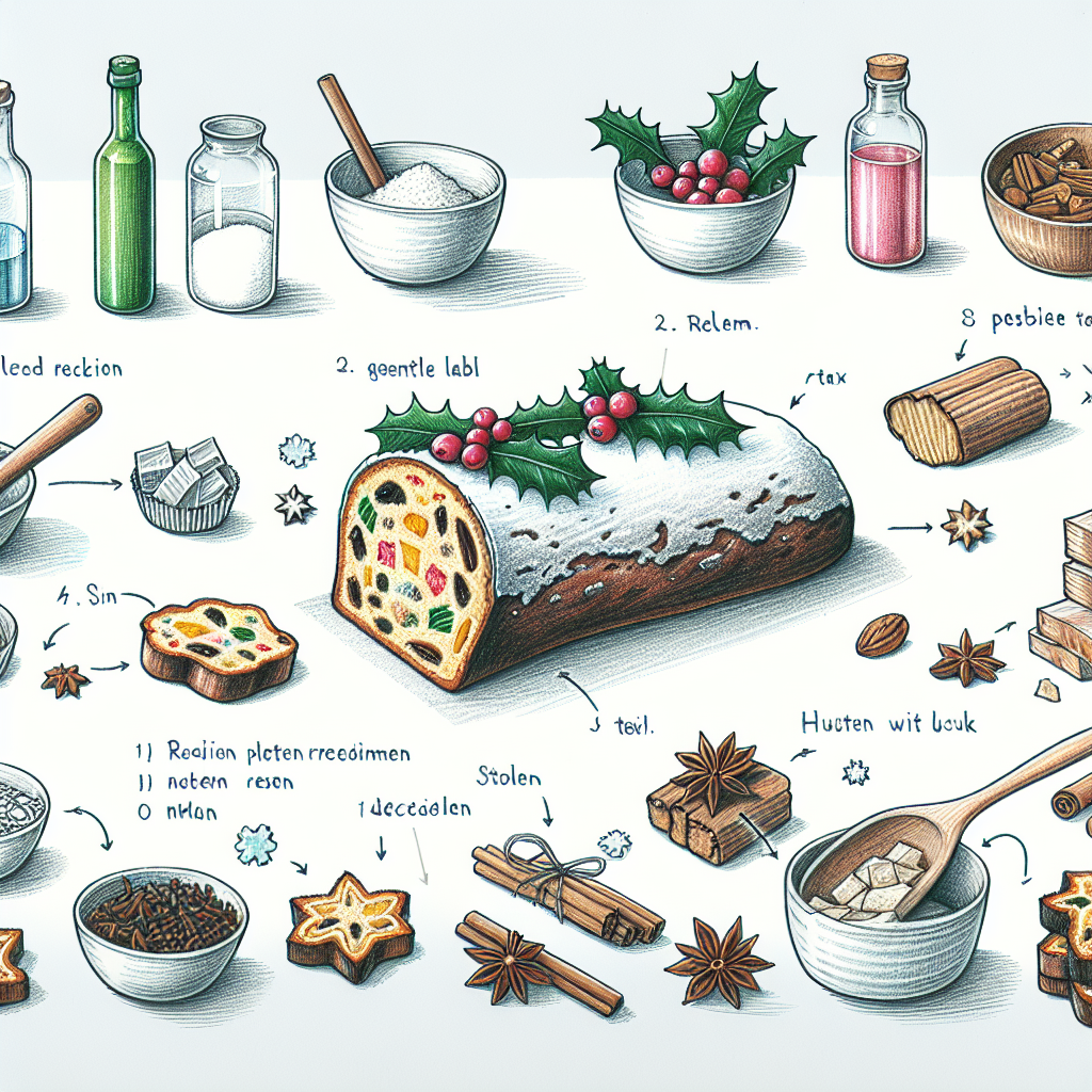 Pastelková ilustrace znázorňující téma: Recepty