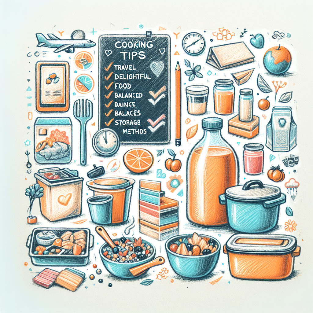 Pastelková ilustrace znázorňující téma: Vaření