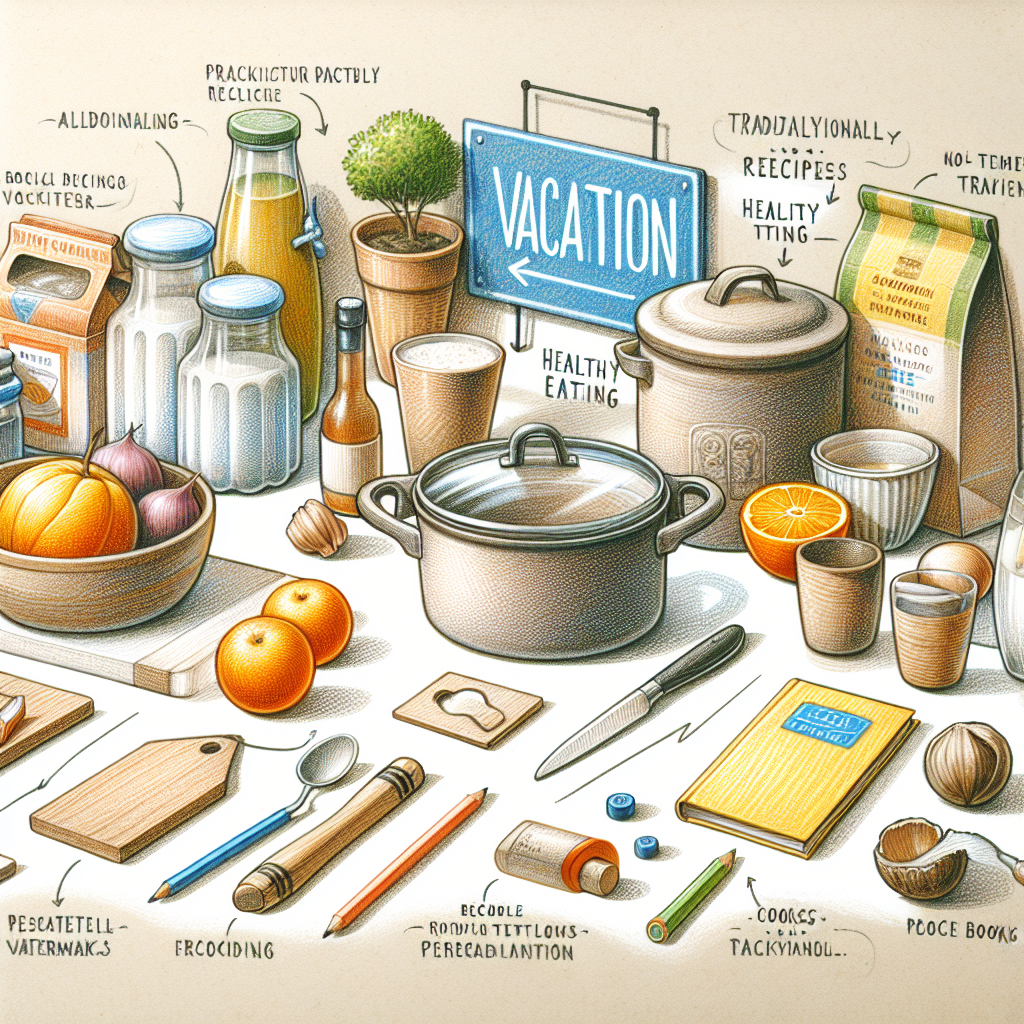 Pastelková ilustrace znázorňující téma: Vaření