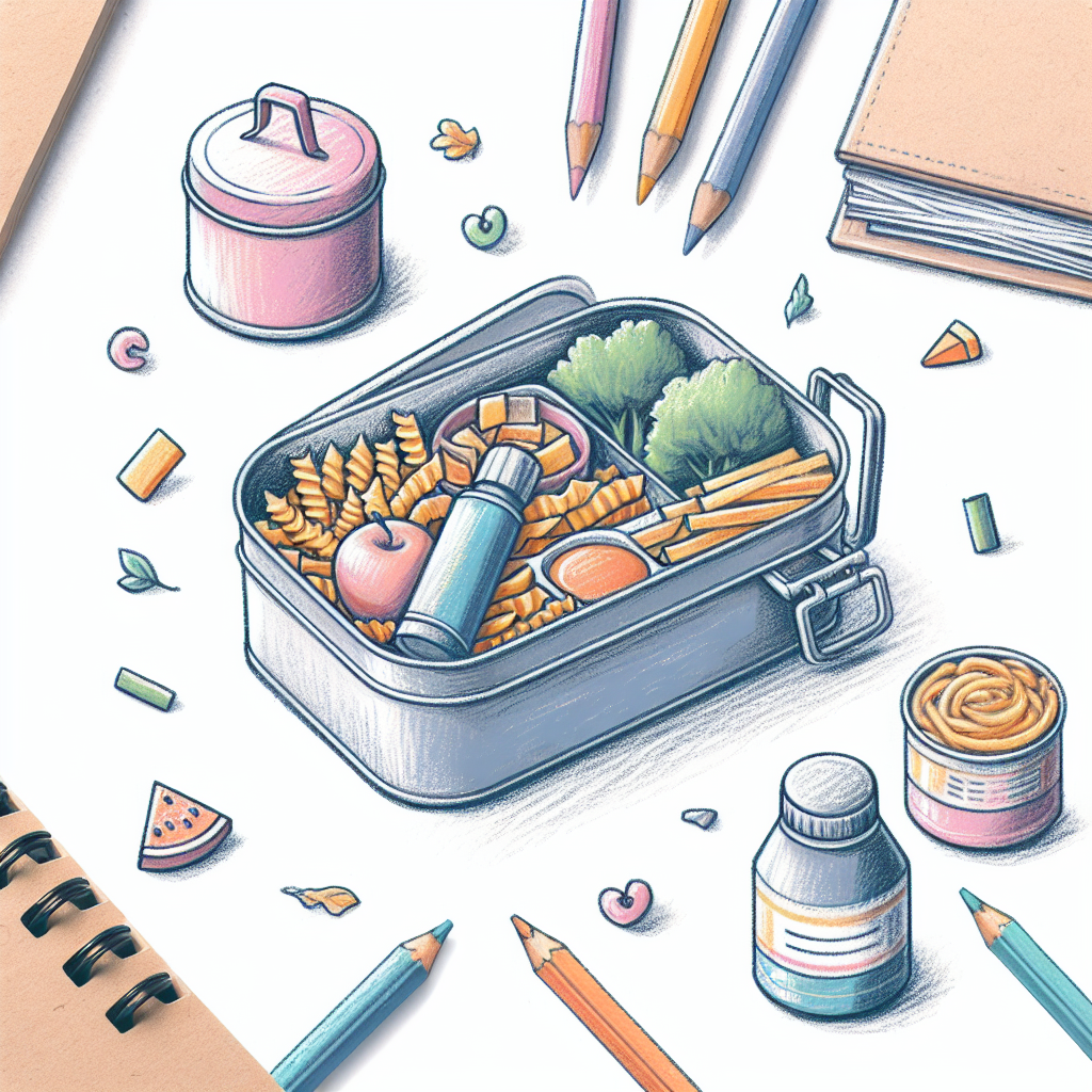 Pastelková ilustrace znázorňující téma: Vaření v přírodě