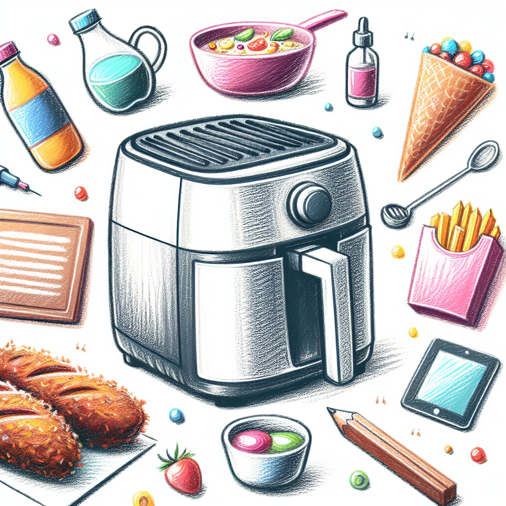 Pastelková ilustrace znázorňující téma: Vaření