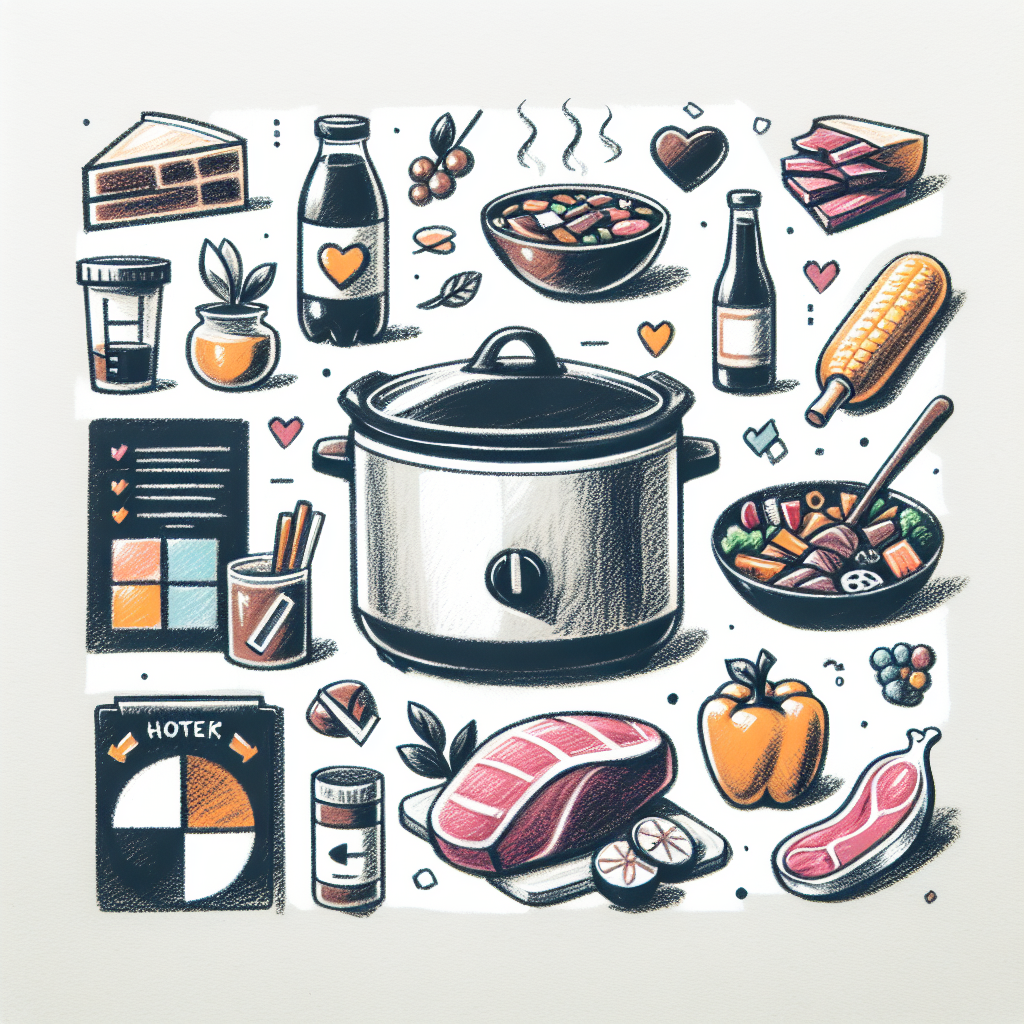 Pastelková ilustrace znázorňující téma: Vaření