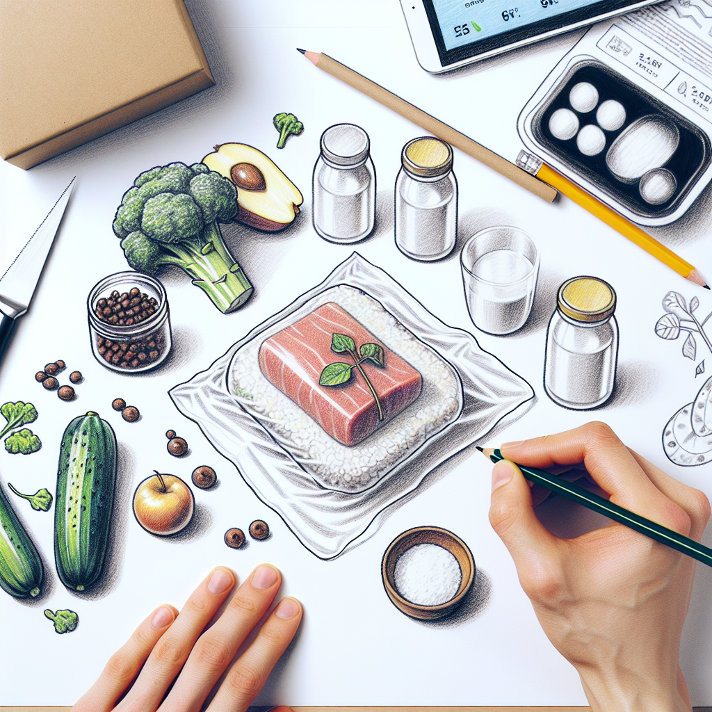 Pastelková ilustrace znázorňující téma: Vaření