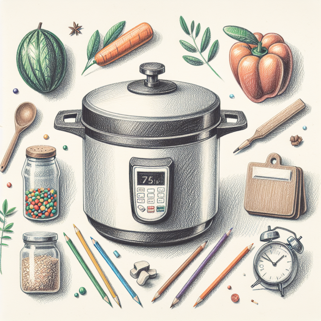 Pastelková ilustrace znázorňující téma: Vaření