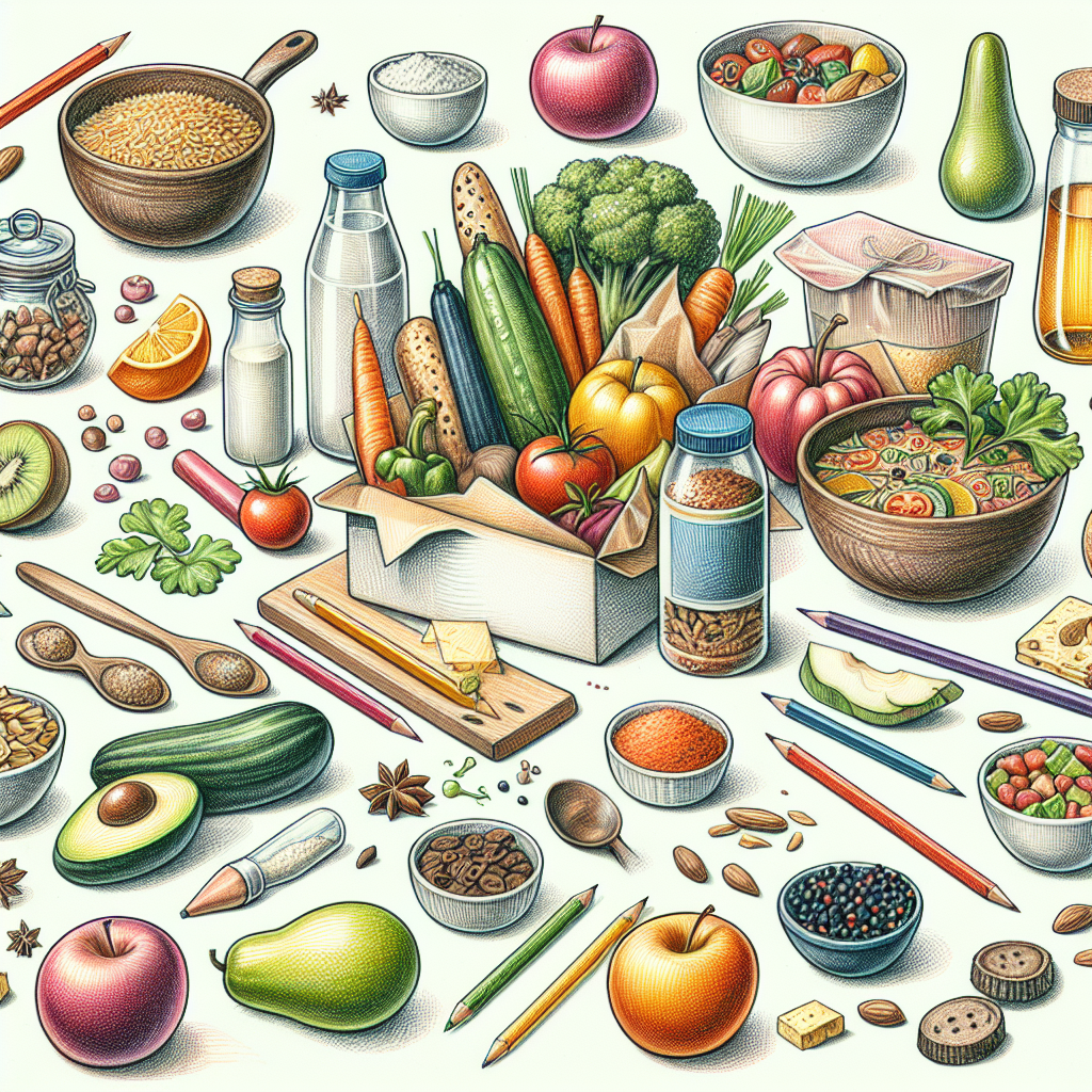 Pastelková ilustrace znázorňující téma: Vaření