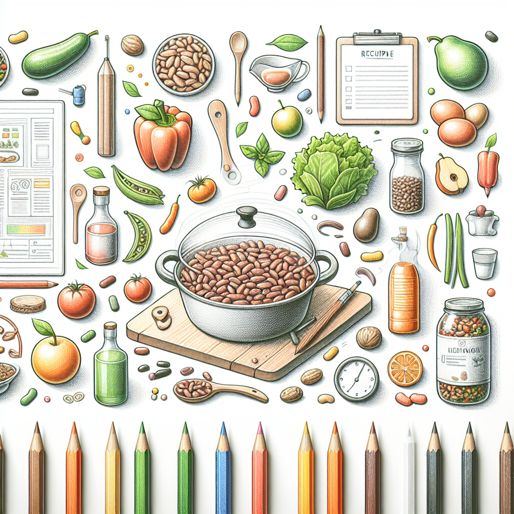 Pastelková ilustrace znázorňující téma: Vaření