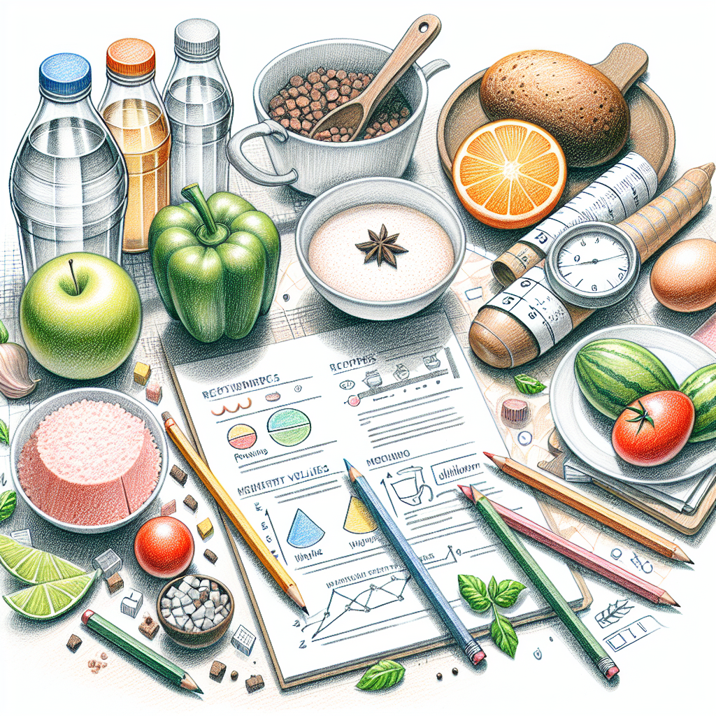 Pastelková ilustrace znázorňující téma: Zdravé vaření