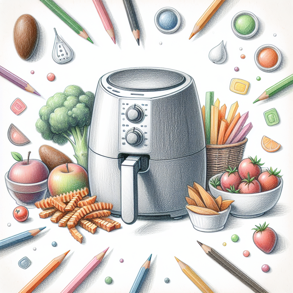 Pastelková ilustrace znázorňující téma: Vaření