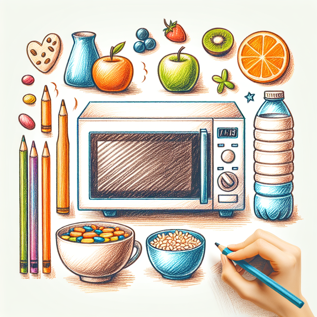 Pastelková ilustrace znázorňující téma: Vaření