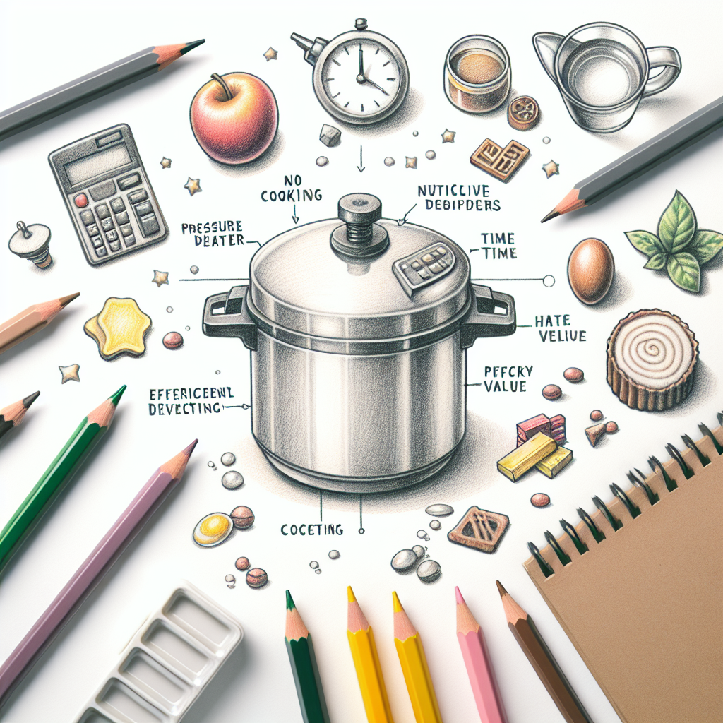 Pastelková ilustrace znázorňující téma: Vaření