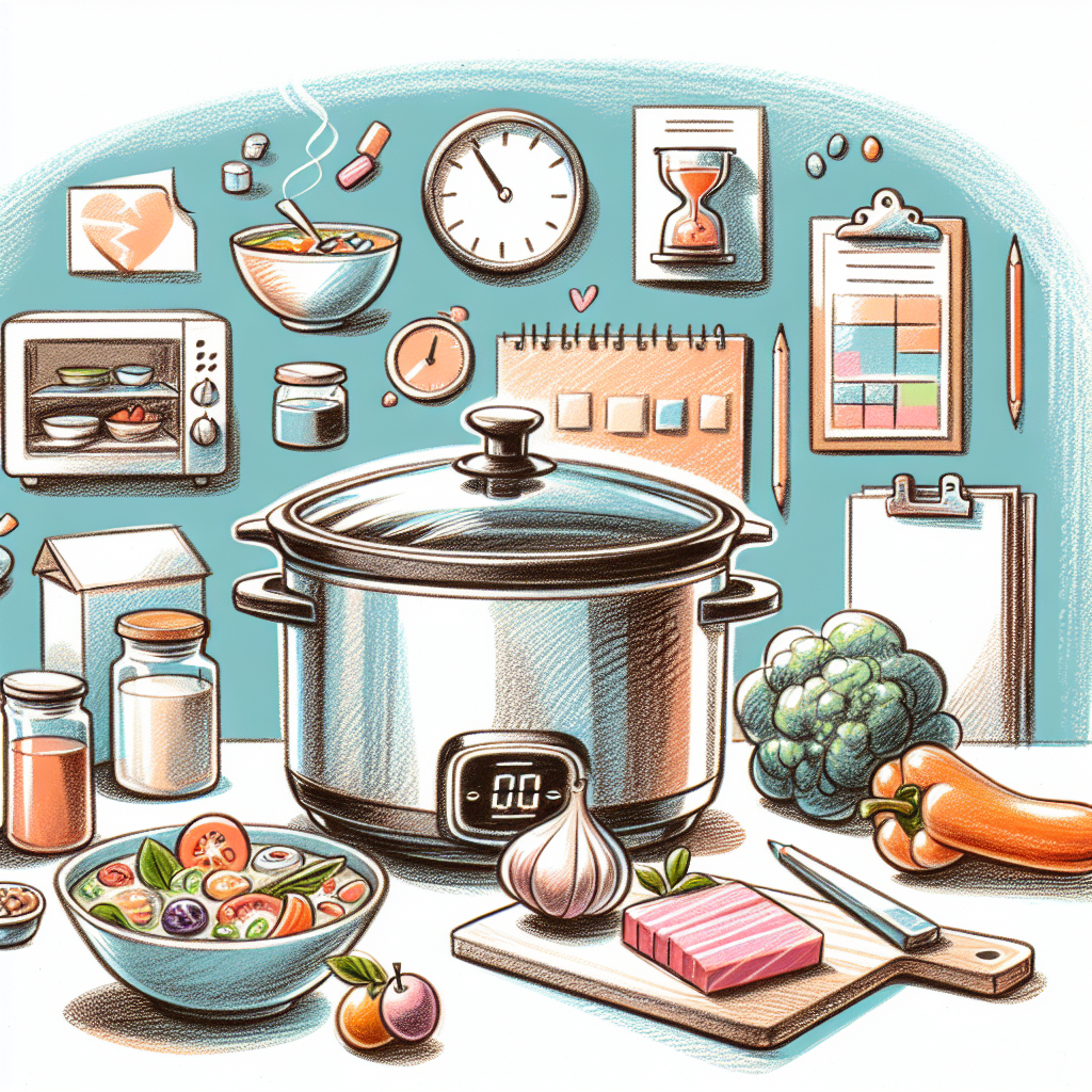 Pastelková ilustrace znázorňující téma: Vaření