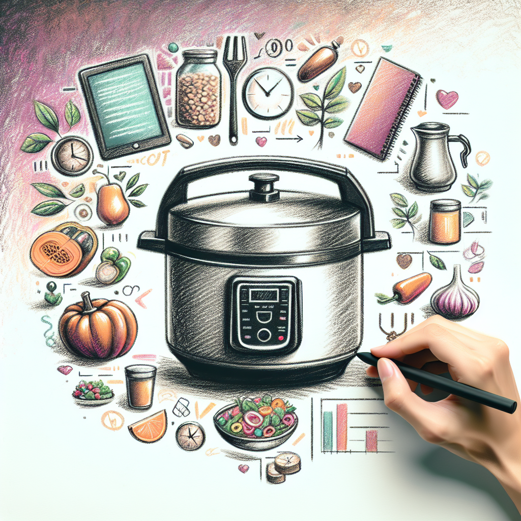 Pastelková ilustrace znázorňující téma: Kuchyně