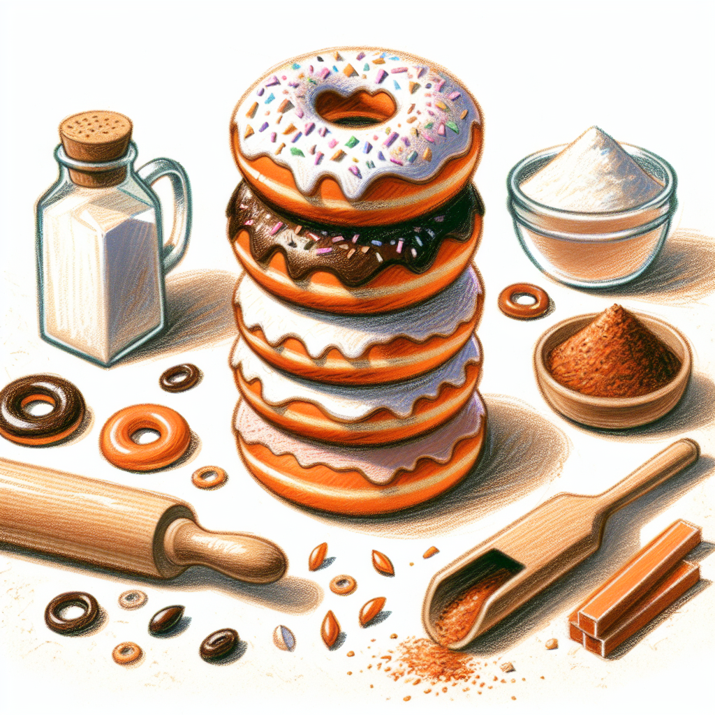 Pastelková ilustrace znázorňující téma: Kuchyňské recepty