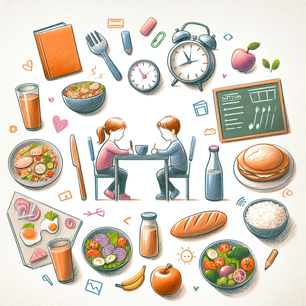 Pastelková ilustrace znázorňující téma: Dětská výživa