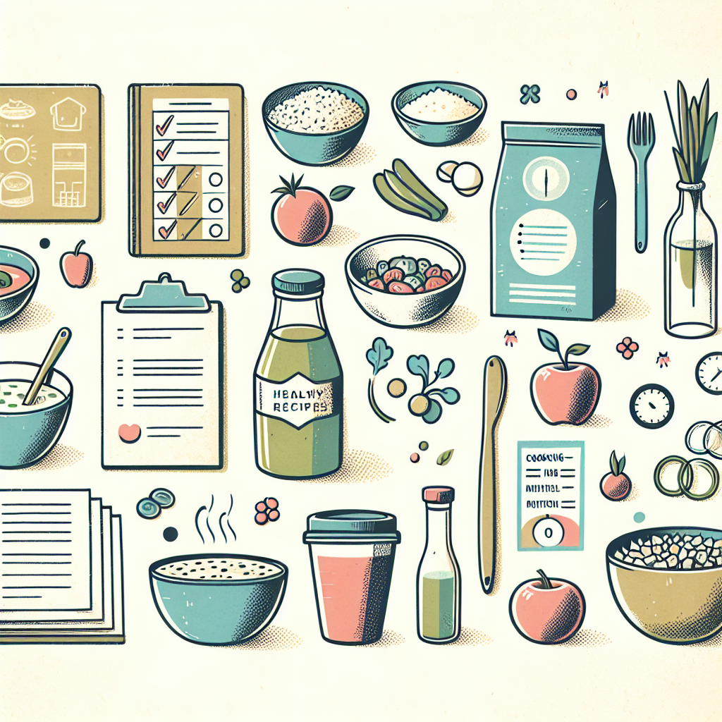 Pastelková ilustrace znázorňující téma: Vaření