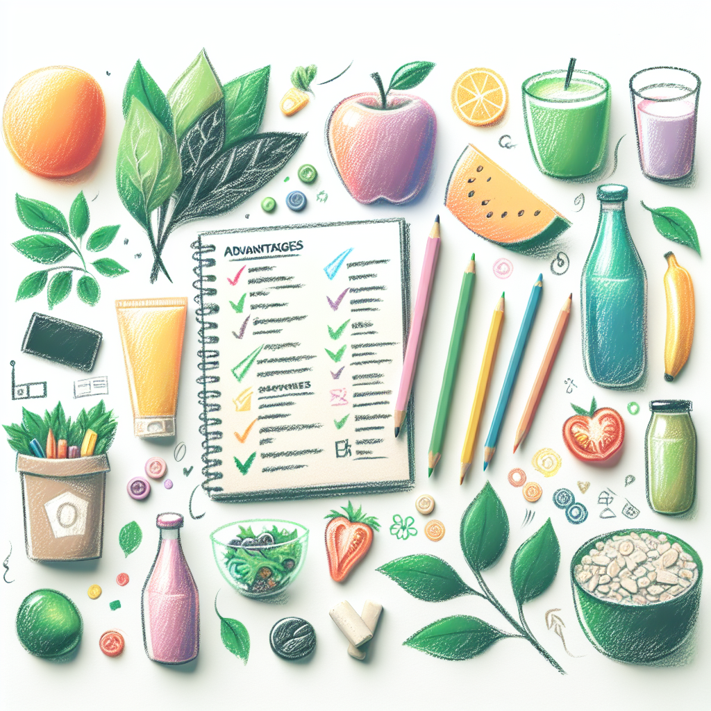 Pastelková ilustrace znázorňující téma: Veganství