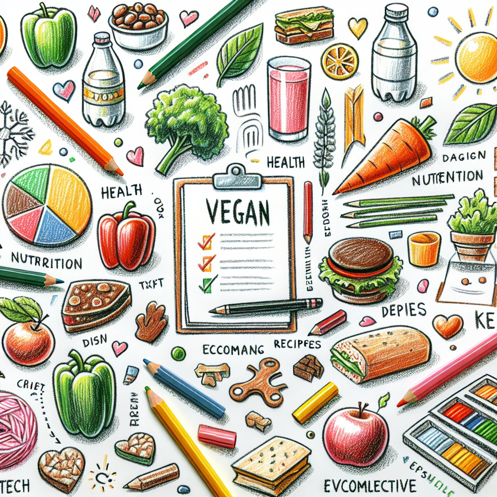 Pastelková ilustrace znázorňující téma: Stravování