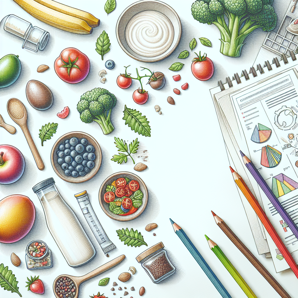 Pastelková ilustrace znázorňující téma: Veganství