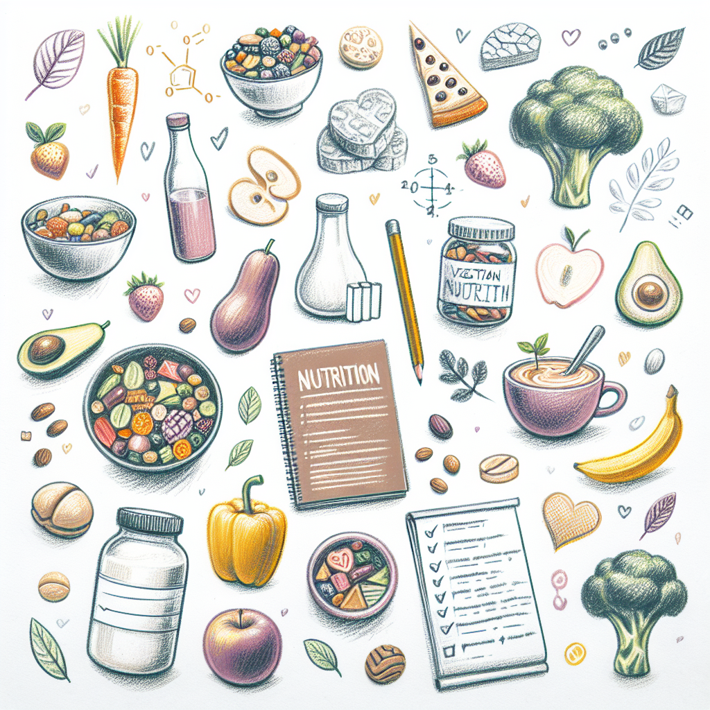 Pastelková ilustrace znázorňující téma: Veganství