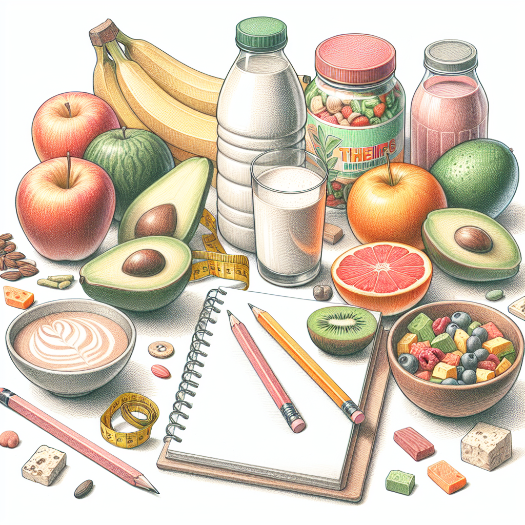 Pastelková ilustrace znázorňující téma: Zdravá výživa