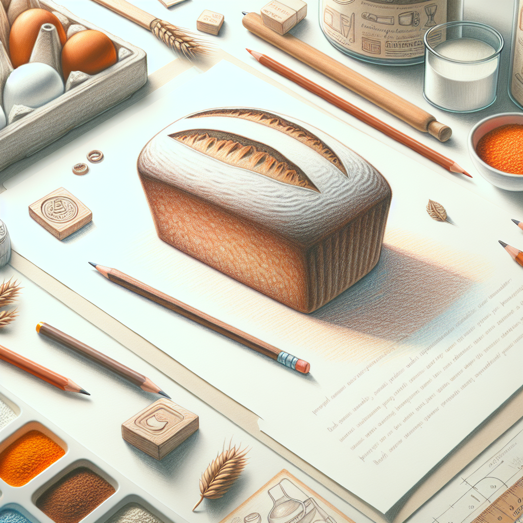 Pastelková ilustrace znázorňující téma: Recepty