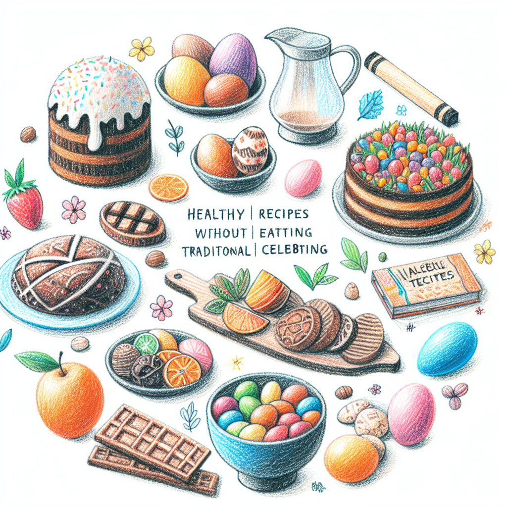 Pastelková ilustrace znázorňující téma: Recepty