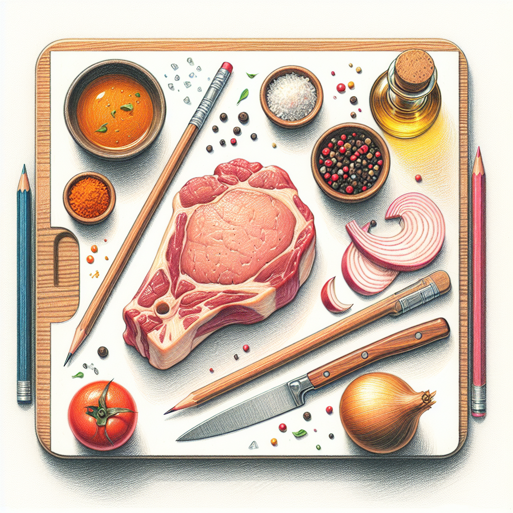 Pastelková ilustrace znázorňující téma: Recepty