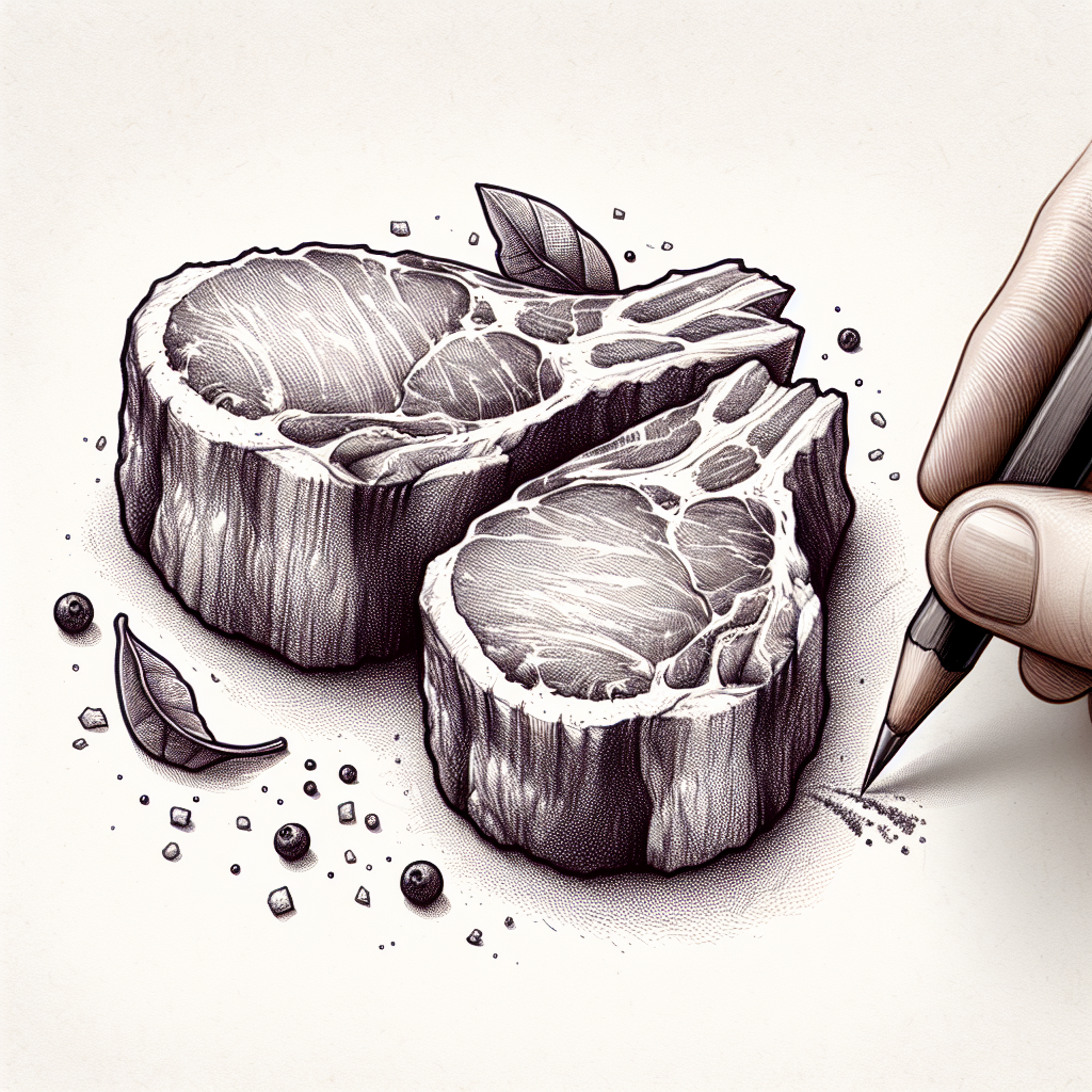 Pastelková ilustrace znázorňující téma: Recepty
