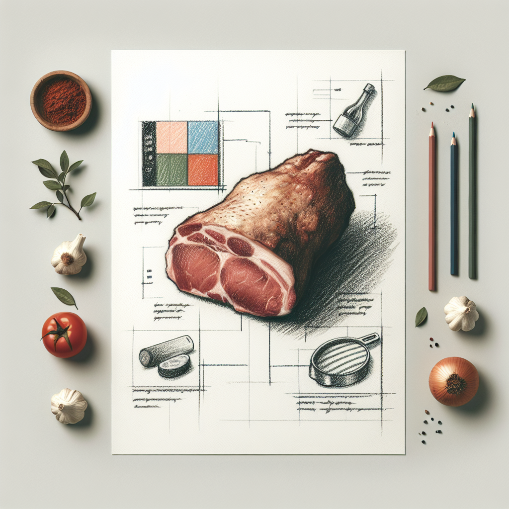 Pastelková ilustrace znázorňující téma: Recepty