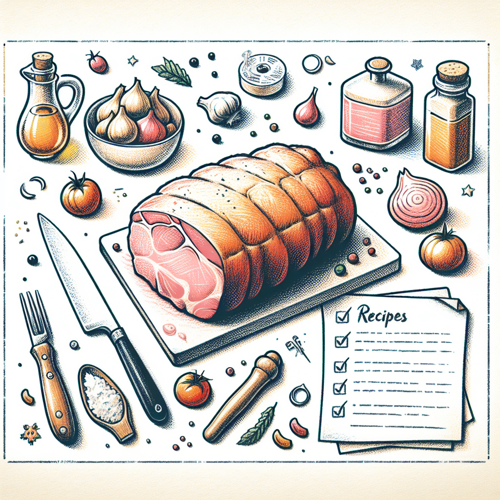 Pastelková ilustrace znázorňující téma: Recepty